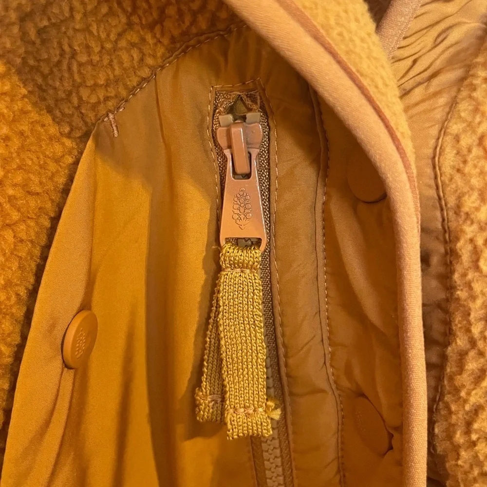 Free People Hit the Slopes Jacket in Russet Orange Size XS